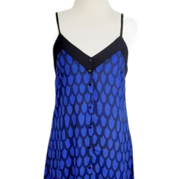 Lark & Ro Dress thin straps Geometric Maxi - Picture 2 of 6